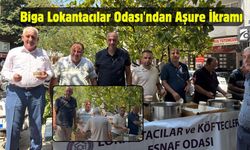 Biga’da aşure dağıtımı birlik mesajına dönüştü