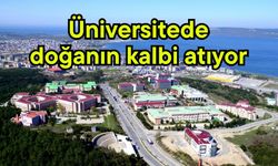 Üniversitede doğanın kalbi atıyor