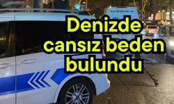 Denizde cansız beden bulundu