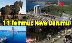 Çanakkale ve Marmara Bölgesi Hava Durumu 11 Temmuz 2025