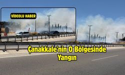 Çanakkale 'de Yangın Paniği!