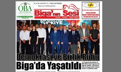 Çanakkale Biga'nın Sesi Gazetesi 17 Temmuz 2025 Perşembe