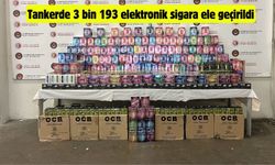 Kapıkule'de tankerde 3 bin 193 elektronik sigara ele geçirildi