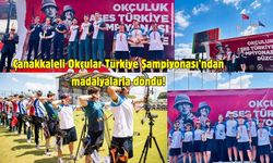 Çanakkaleli Okçular Türkiye Şampiyonası’ndan madalyalarla döndü!