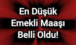En Düşük Emekli Maaşı Belli Oldu!