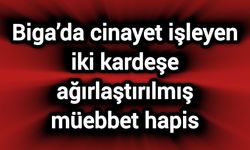 Biga’daki acı olayın failleri olan iki kardeşe ağırlaştırılmış müebbet