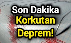Son Dakika: Korkutan Deprem!