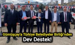 Gümüşçay’a Türkiye Belediyeler Birliği’nden dev destek!