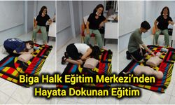 Biga Halk Eğitim Merkezi’nden Hayata Dokunan Eğitim