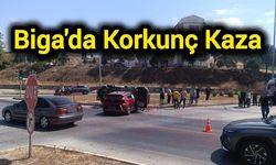 Çanakkale Biga’da Korkunç Kaza!