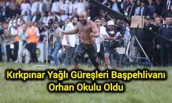 Kırkpınar Yağlı Güreşleri Başpehlivanı Orhan Okulu Oldu