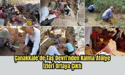 Çanakkale’de Taş Devri'nden Kalma Atölye İzleri Ortaya Çıktı