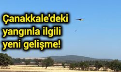 Çanakkale'deki yangınla ilgili yeni gelişme!