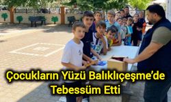 Çocukların Yüzü Balıklıçeşme’de Tebessüm Etti