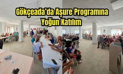 Çanakkale Gökçeada’da Aşure Programına Yoğun Katılım
