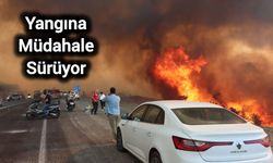 Orman yangınına müdahale sürüyor
