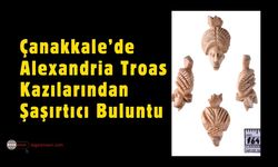 Çanakkale’de Alexandria Troas Kazılarından Şaşırtıcı Buluntu