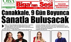 Çanakkale Biga'nın Sesi Gazetesi 1 Ağustos 2025 Cuma