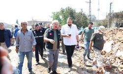 Çanakkale’de Yangın Hasar Tespit Çalışmaları 9 Ekiple Sürüyor