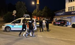 Polis kontrol noktası yakınında aracından inip kaçmaya çalışan sürücü yakalandı