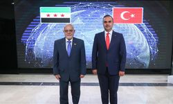 Bakan Kacır, Suriyeli mevkidaşı Muhammed Nidal Eş-Şaar ile görüştü