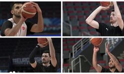 A Milli Erkek Basketbol Takımı, Letonya'da ilk antrenmanını yaptı