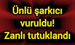 Ünlü şarkıcı vuruldu! Zanlı tutuklandı
