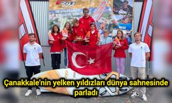 Çanakkale’nin yelken yıldızları dünya sahnesinde parladı