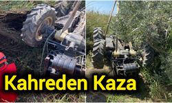 Kahreden Kaza: Devrilen traktörün sürücüsü öldü