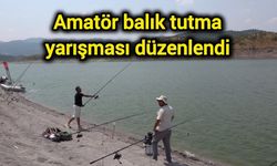 Amatör balık tutma yarışması düzenlendi