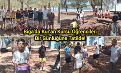 Biga’da Kur’an Kursu Öğrencileri Bir Günlüğüne Tatilde!