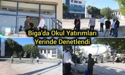 Okullar Açılmadan Biga’daki Yatırımlar Gözden Geçirildi