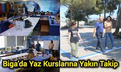 Biga’da Yaz Kurslarına Yakın Takip