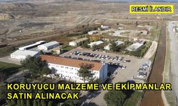 Koruyucu Malzeme ve Ekipmanlar Satın Alınacak