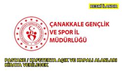 Pastane / Kafeterya Açık ve Kapalı Alanları Kiraya Verilecek