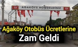 Biga’da Ağaköy Otobüs Ücretlerine Zam
