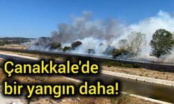 Çanakkale'de bir yangın daha!