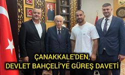 Çanakkale heyeti, Devlet Bahçeli’yi Çardak Yağlı Güreşleri’ne davet etti
