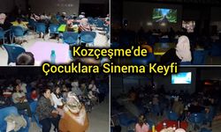 Kozçeşme’de Çocuklara Sinema Keyfi