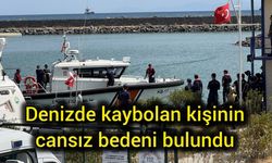 Denizde kaybolan kişinin cansız bedeni bulundu