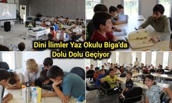 Dini İlimler Yaz Okulu Biga’da Dolu Dolu Geçiyor