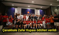 Çanakkale Zafer Kupası ödülleri verildi