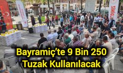 Tarımda Biyoteknik Mücadele: Bayramiç’te 9 Bin 250 Tuzak Kullanılacak