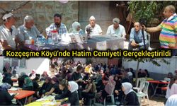 Kozçeşme Köyü’nde Hatim Cemiyeti Gerçekleştirildi