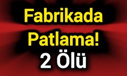 Fabrikada Patlama! 2 Ölü