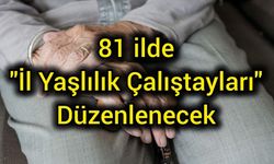 81 ilde "İl Yaşlılık Çalıştayları" düzenlenecek