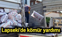 Çanakkale Lapseki’de kömür yardımı