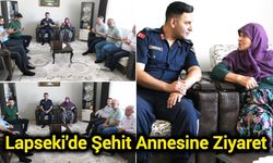 Çanakkale Lapseki'de Şehit Annesine Ziyaret