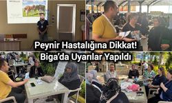 Peynir Hastalığına Dikkat! Biga’da Uyarılar Yapıldı