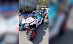 Bakan Memişoğlu'ndan "sedyeli ATV ambulansa" ilişkin videolu paylaşım